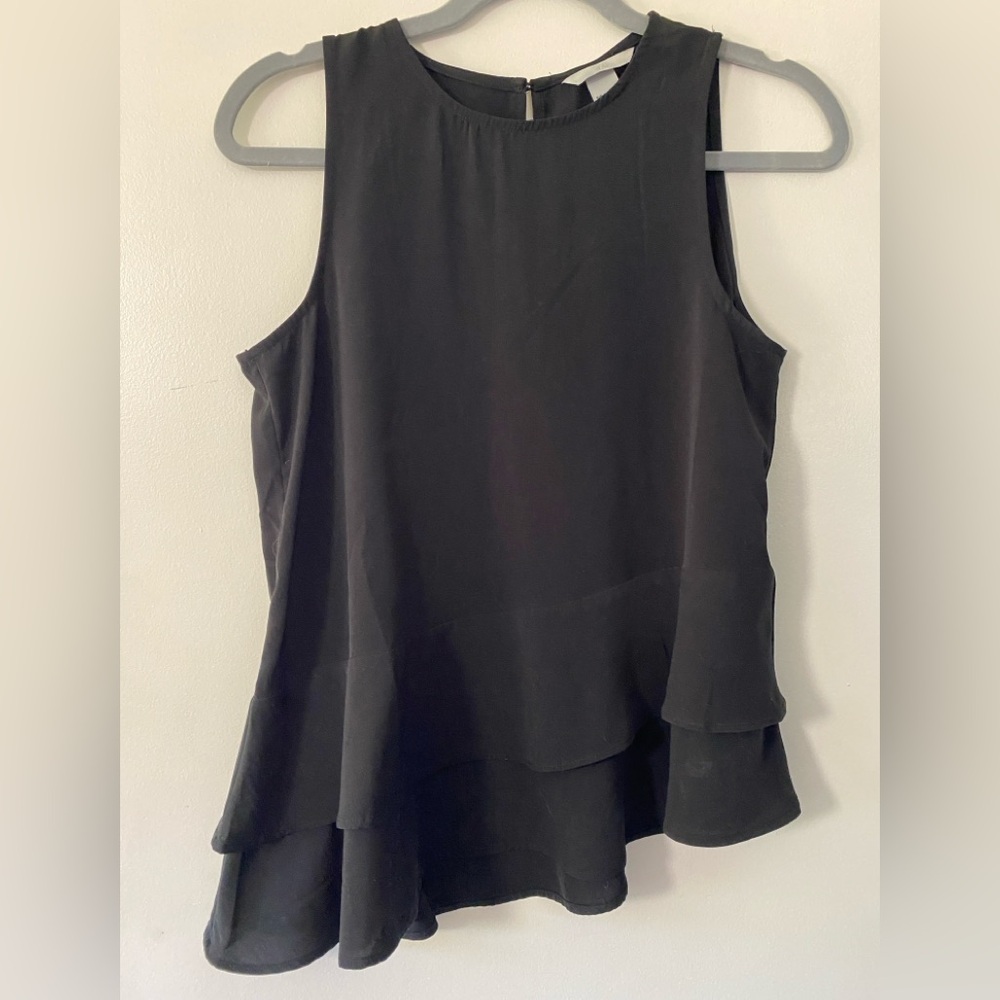 H&M Elegant Black Top